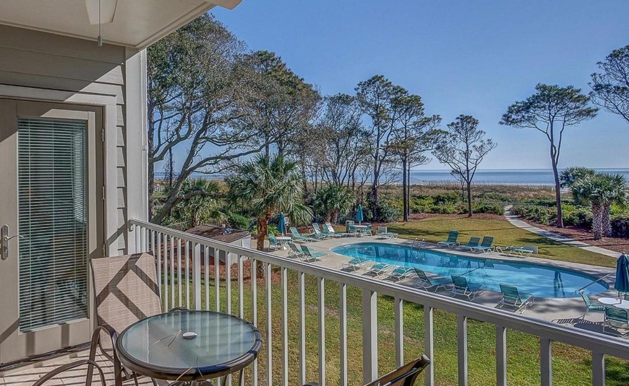 Direct Oceanfront Private Villa Overlooking Pool/Beach - South Forest Beach - Right Next To Coligny Plaza Hilton Head Island Exterior foto